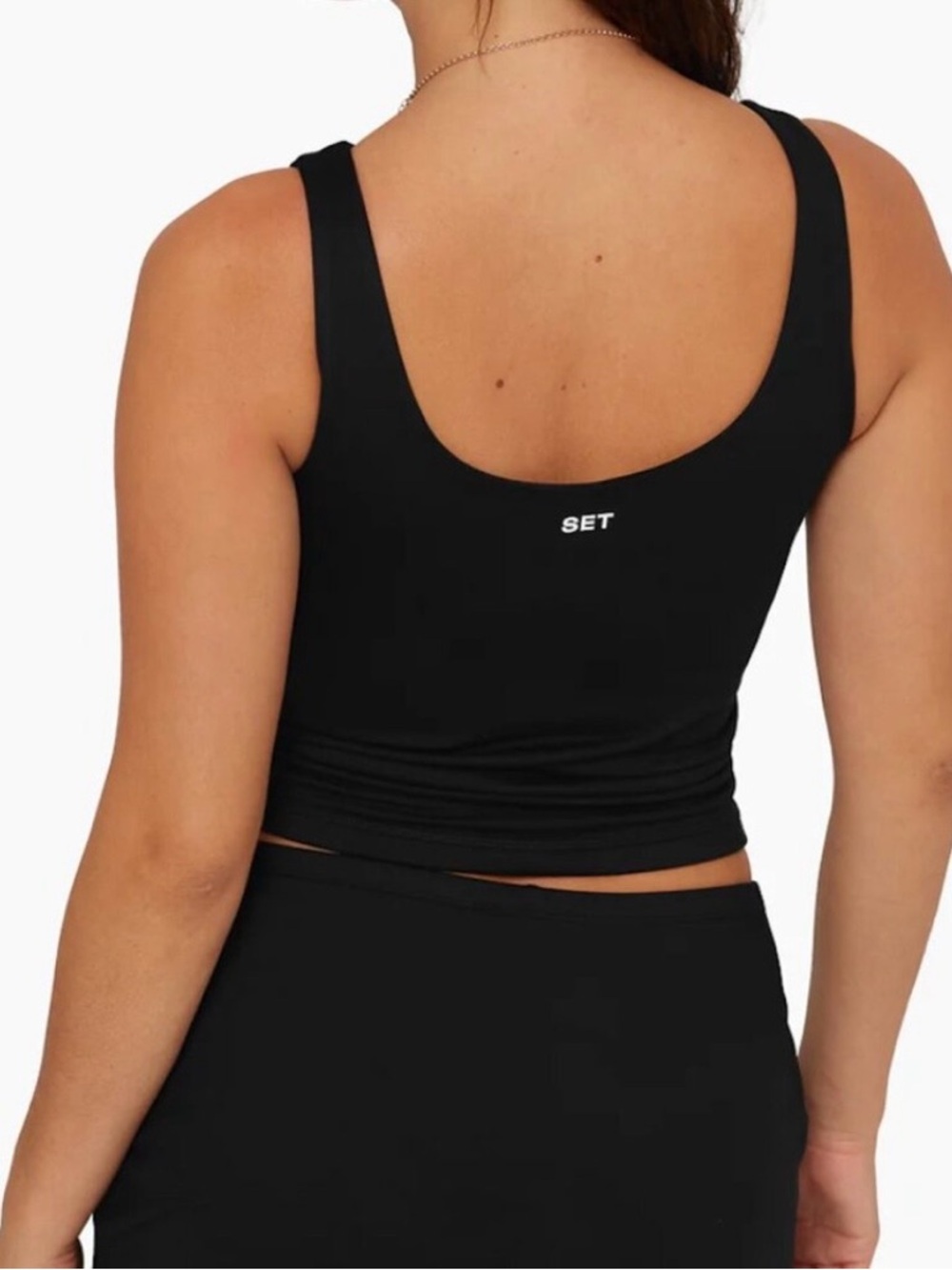 SET Active FormCloud M Black City Top Form-Fitting Stretch - Picture 3 of 5